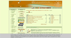 Desktop Screenshot of genealodzy.pl
